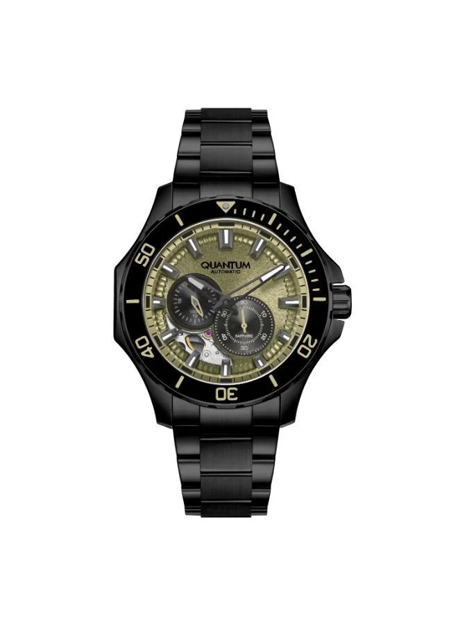 كوانتوم Men's Metal Analog Watch QMG1188.070 - 43.5 mm